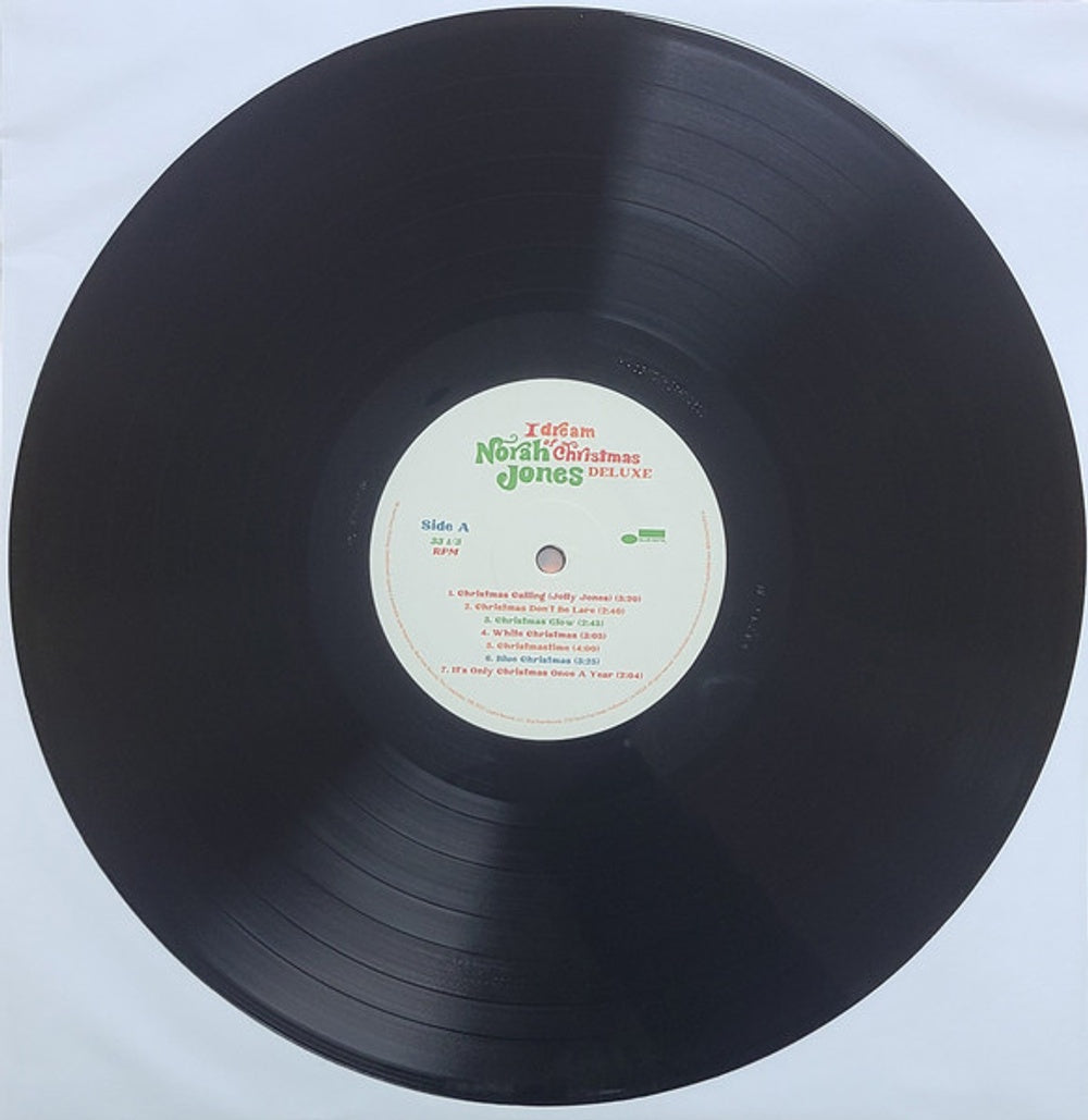 Label Disc 2: Norah Jones – I Dream Of Christmas: Deluxe Vinyl LP | Relix
