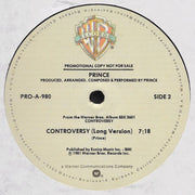 Label Disc 2: Prince – Controversy Vinyl LP | Relix
