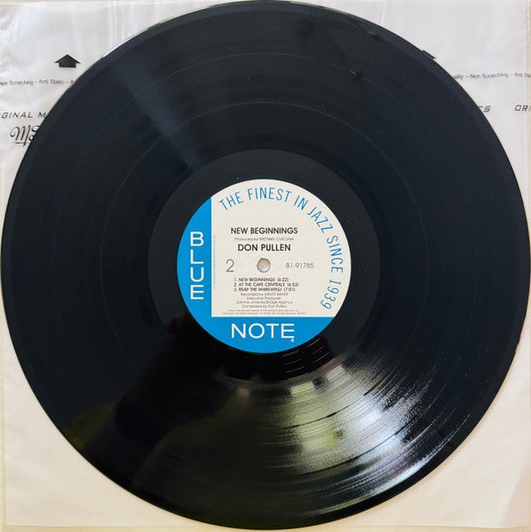 Label Disc 2: Pullen, Don – New Beginnings (blue Note Classic Vinyl Edition) Vinyl LP | Relix