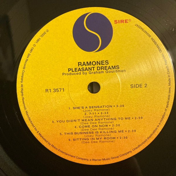 Label Disc 2: Ramones – The Sire Albums (1981-1989, RSD 2022 LP Vinyl) Vinyl LP | Relix