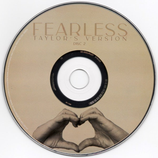 Label Disc 2: Taylor Swift – Fearless: Taylor's Version (CD) CD | Relix