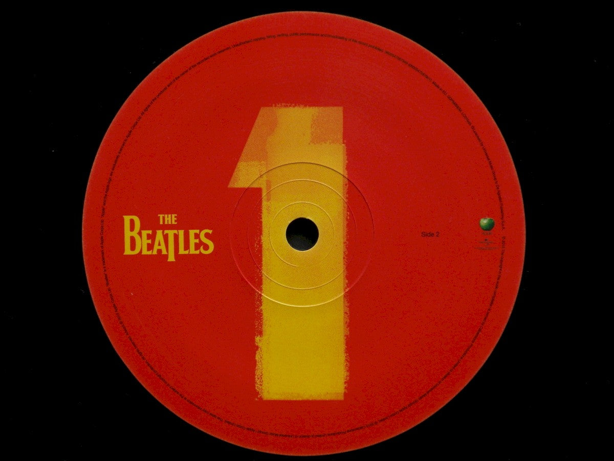 Label Disc 2: The Beatles – 1 (2 LP Remixed/Remastered) Vinyl LP | Relix