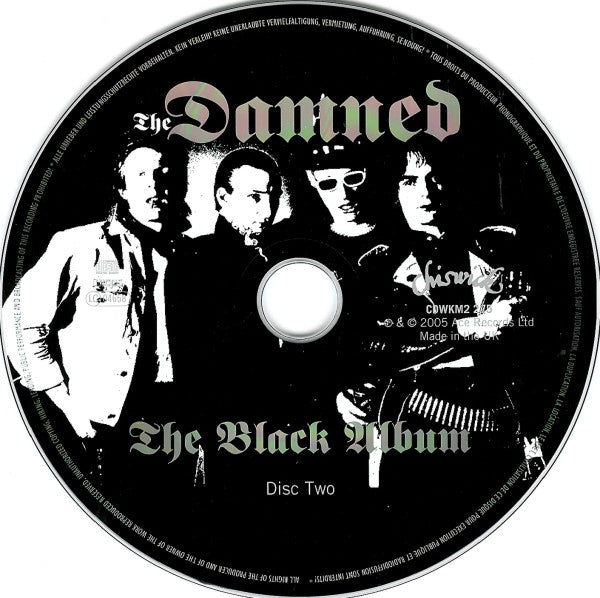 Label Disc 2: The Damned – Black Album (Import 2-CD) CD | Relix