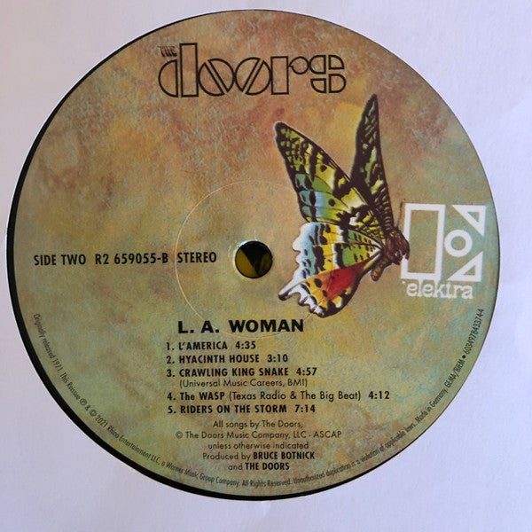Label Disc 2: The Doors – L.A. Woman: 50th Anniversary (Deluxe Edition 4-LP Vinyl) Vinyl LP | Relix