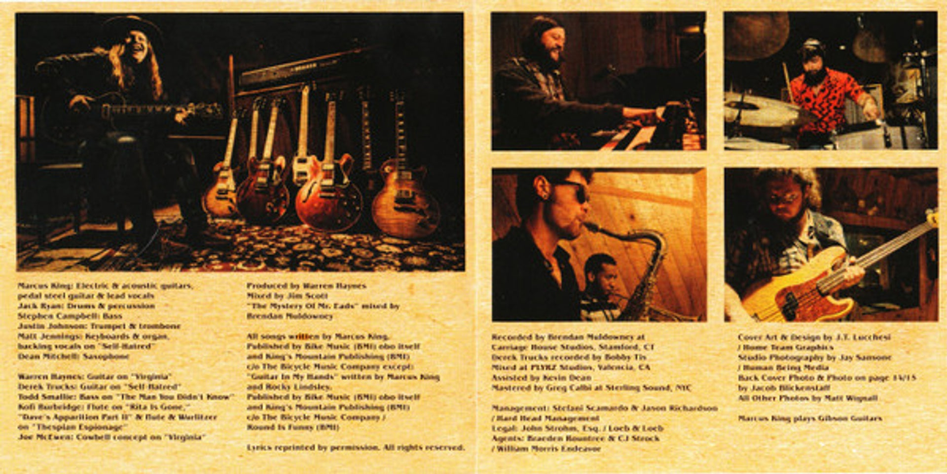 Label Disc 2: The Marcus King Band – Marcus King Band CD | Relix
