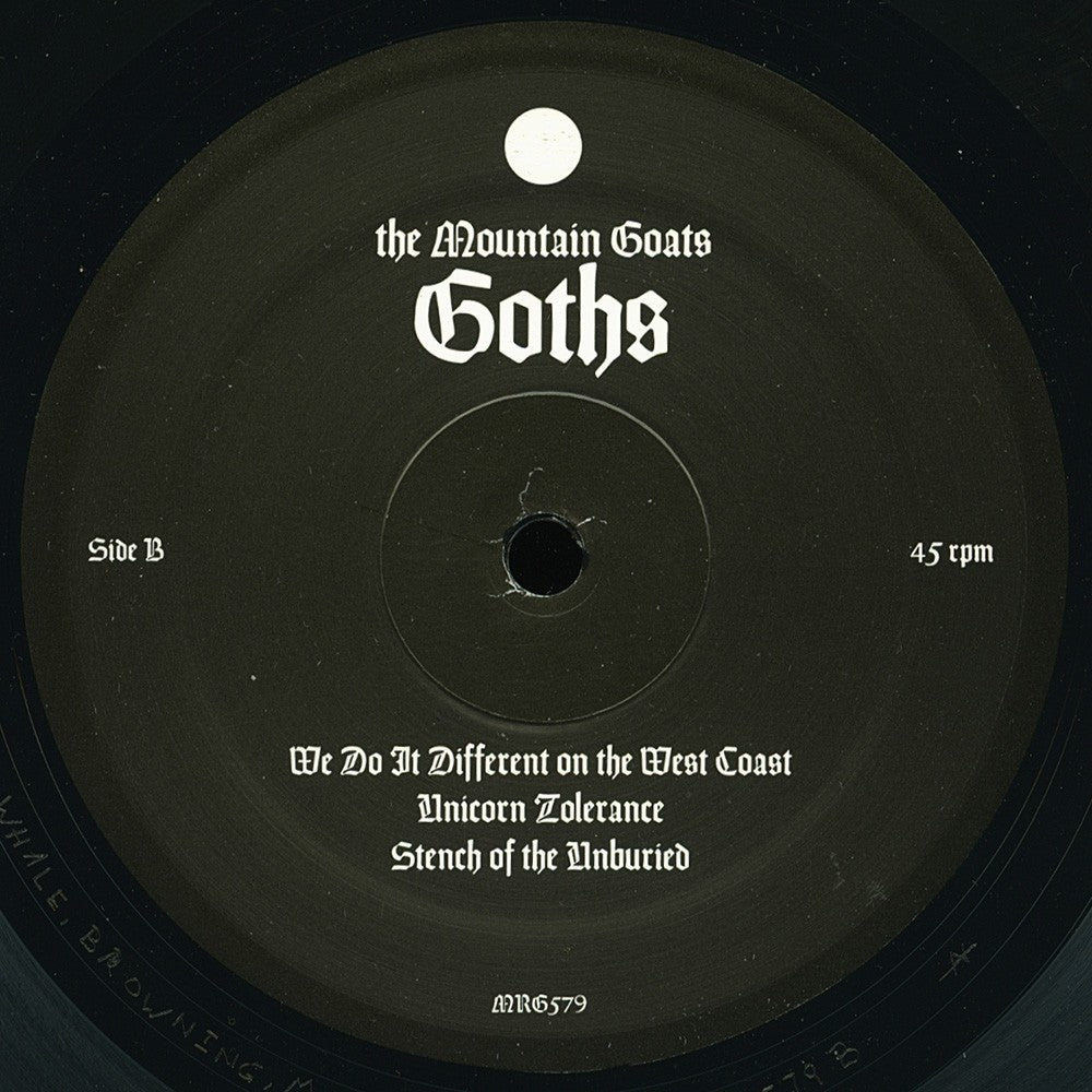 Label Disc 2: The Mountain Goats – Goths Vinyl LP | Relix