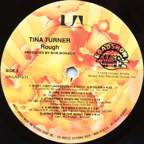 Label Disc 2: Tina Turner – Rough Vinyl LP | Relix