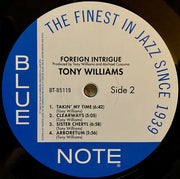 Label Disc 2: Tony Williams – Foreign Intrigue Vinyl LP | Relix