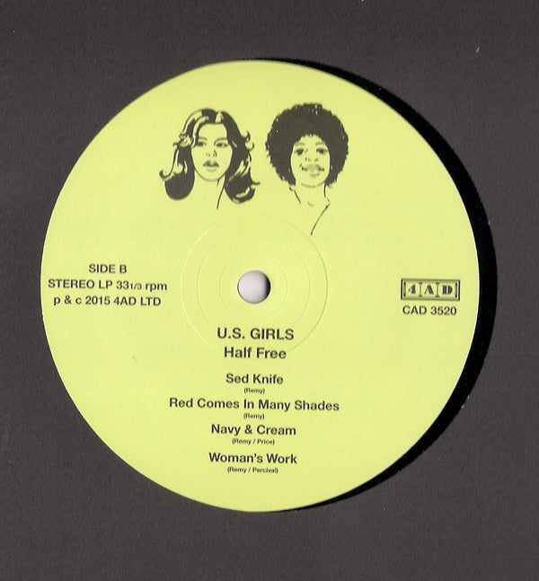 Label Disc 2: U.S. Girls – Half Free Vinyl LP | Relix