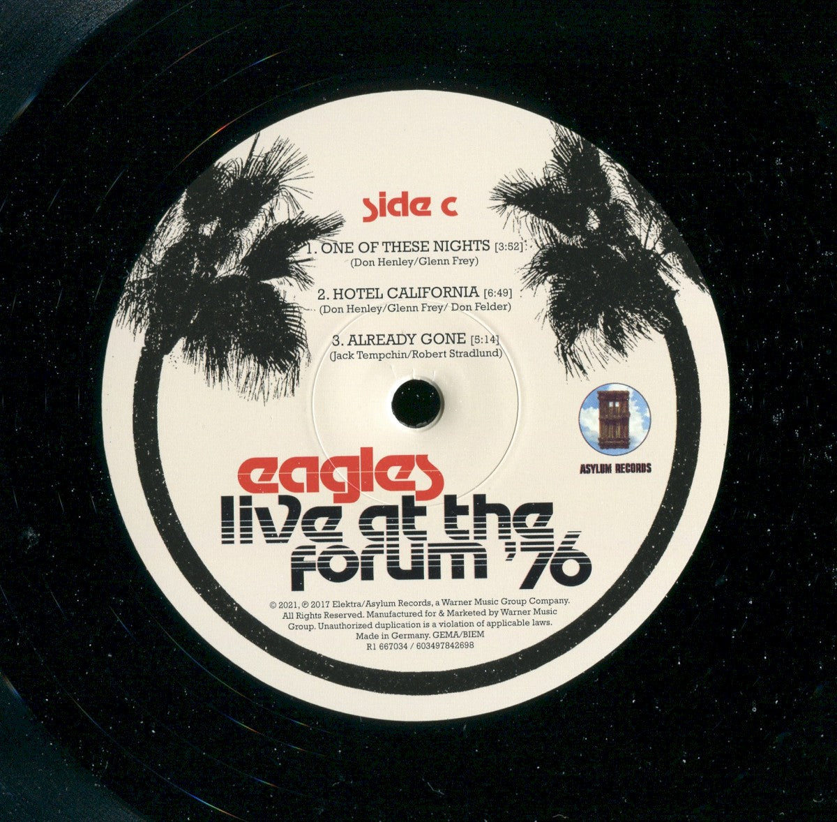 Label Disc 3: Eagles – Live at the Forum '76 Vinyl LP | Relix
