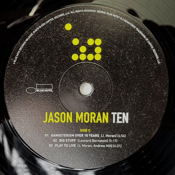 Label Disc 3: Jason Moran – Ten (Blue Note Classic Vinyl Series) Vinyl LP | Relix