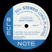 Label Disc 3: Kenny Burrell  / Blakey,Art – On View At The Five Spot Cafe: The Complete Master Vinyl LP | Relix