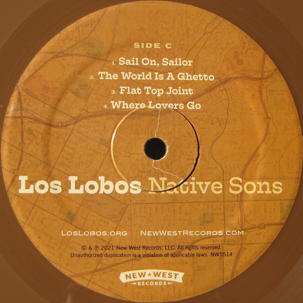 Label Disc 3: Los Lobos – Native Sons Vinyl LP | Relix