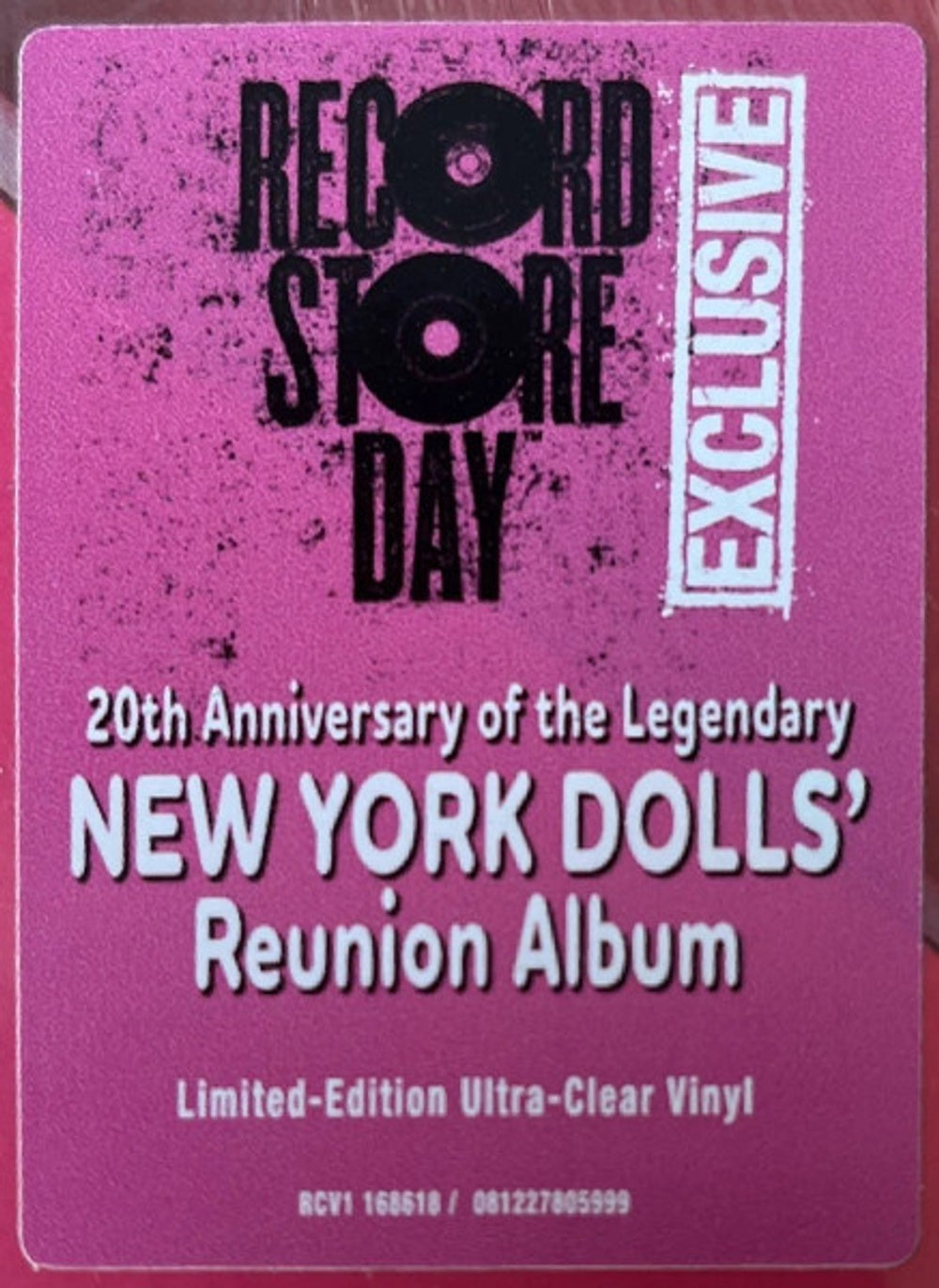 Label Disc 3: New York Dolls – One Day It Will Please Us To Remember Even This (RSD 2026 LP Vinyl) Vinyl LP | Relix