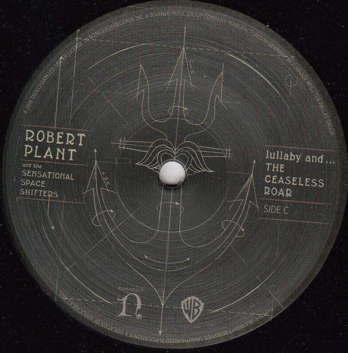 Label Disc 3: Robert Plant – lullaby and... The Ceaseless Roar Vinyl LP | Relix