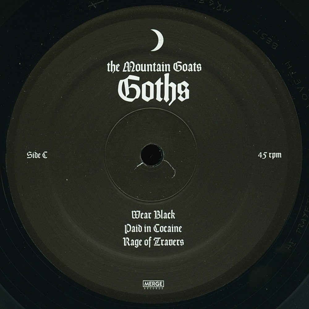 Label Disc 3: The Mountain Goats – Goths Vinyl LP | Relix