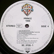 Label Disc 4: Prince – 1999 Vinyl LP | Relix