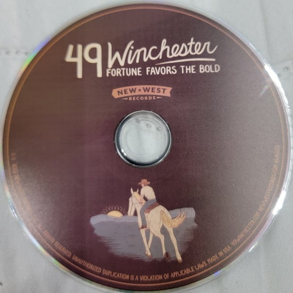 Label Disc: 49 Winchester – Fortune Favors The Bold CD | Relix