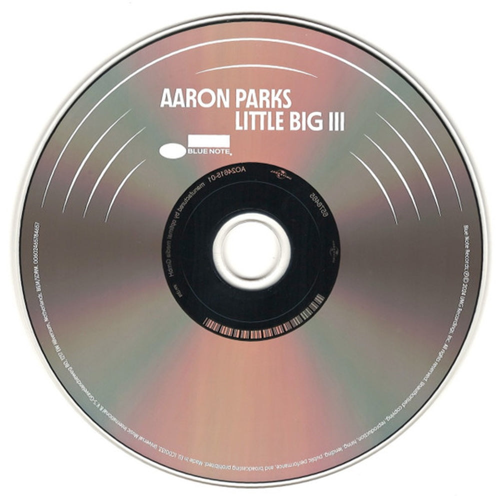 Label Disc: Aaron Parks – Little Big Iii CD | Relix
