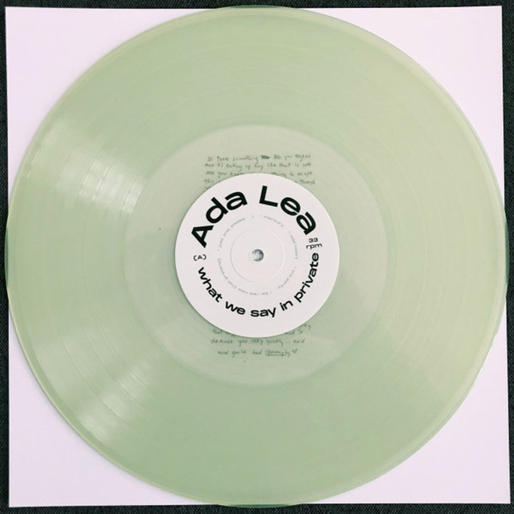 Label Disc: Ada Lea – What We Say In Private Vinyl LP | Relix