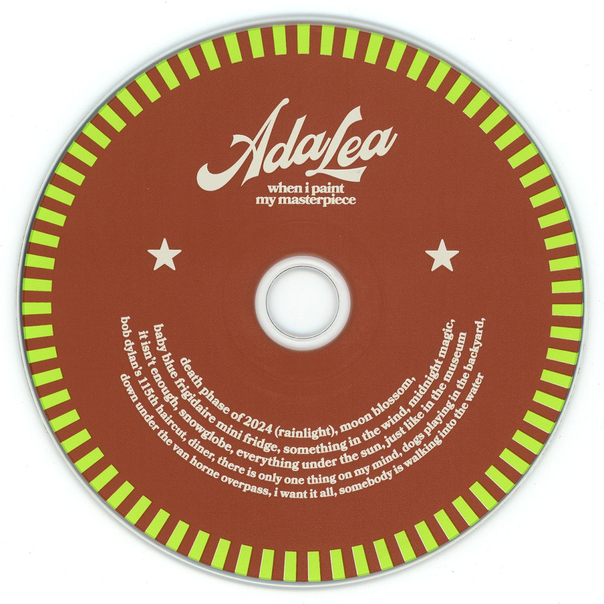 Label Disc: Ada Lea – When I Paint My Masterpiece CD | Relix