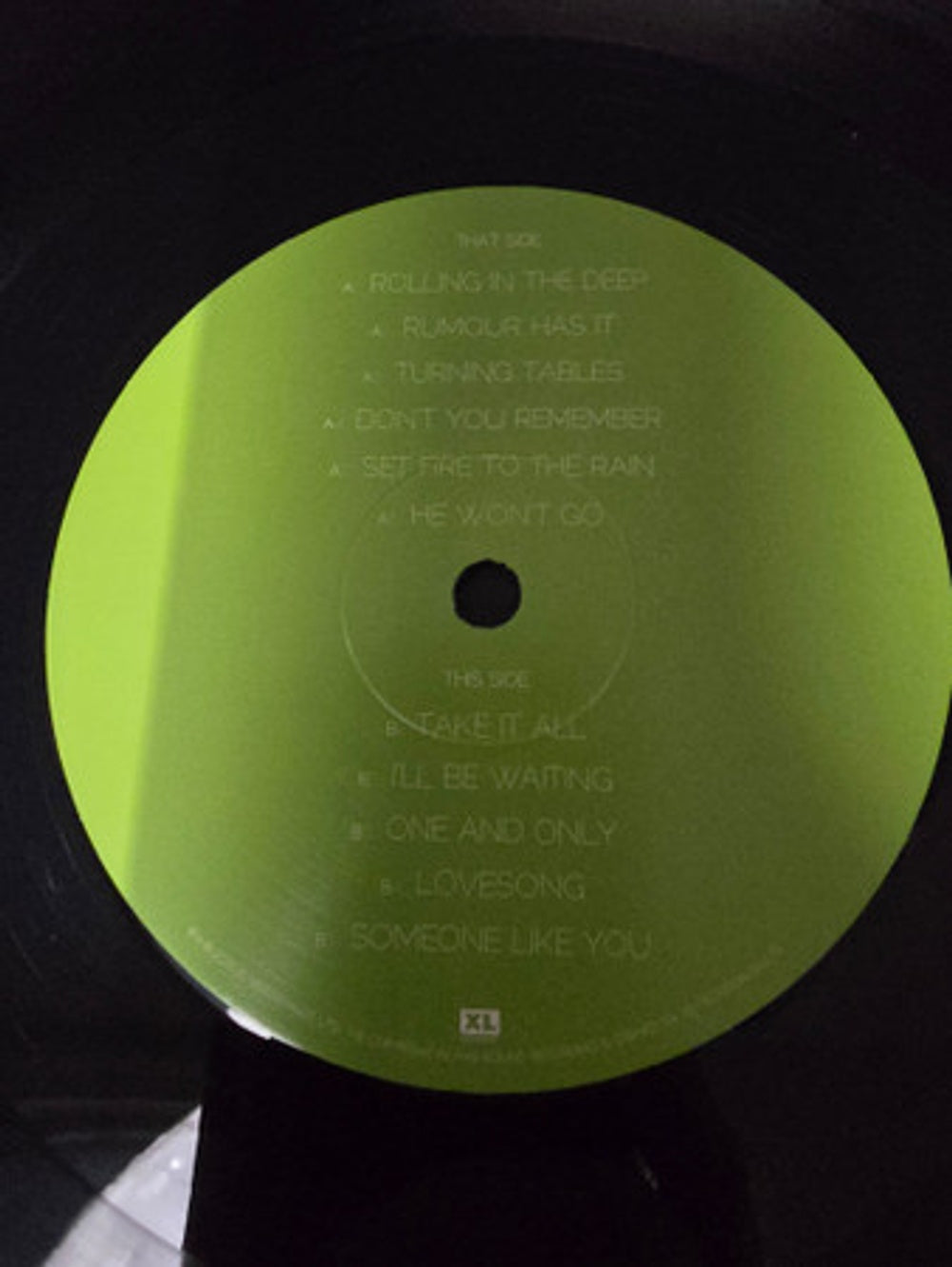 Label Disc: Adele – 21 Vinyl LP | Relix