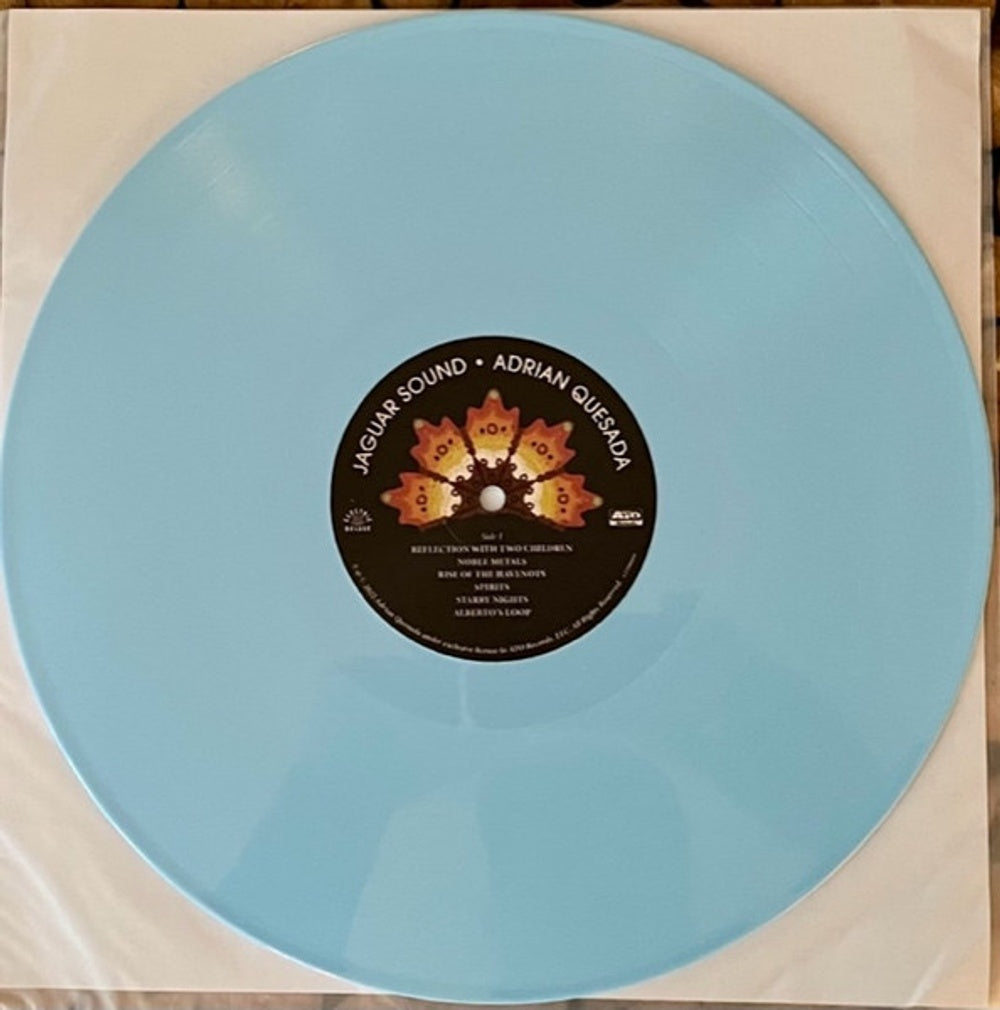 Label Disc: Adrian Quesada – Jaguar Sound (Baby Blue LP Vinyl) Vinyl LP | Relix