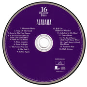 Label Disc: Alabama – 16 Biggest Hits CD | Relix