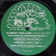 Label Disc: Albert Collins – Cold Snap Vinyl LP | Relix