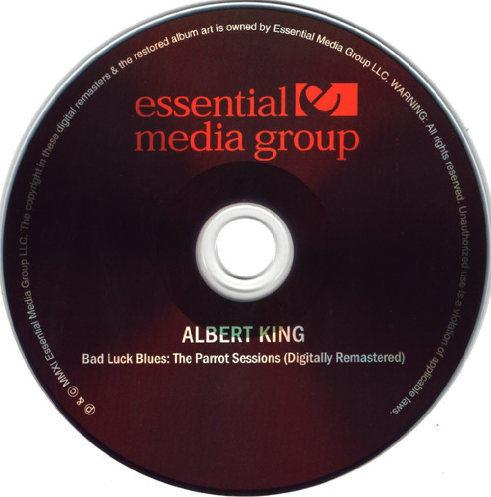 Label Disc: Albert King – Bad Luck Blues: The Parrot Sessions CD | Relix