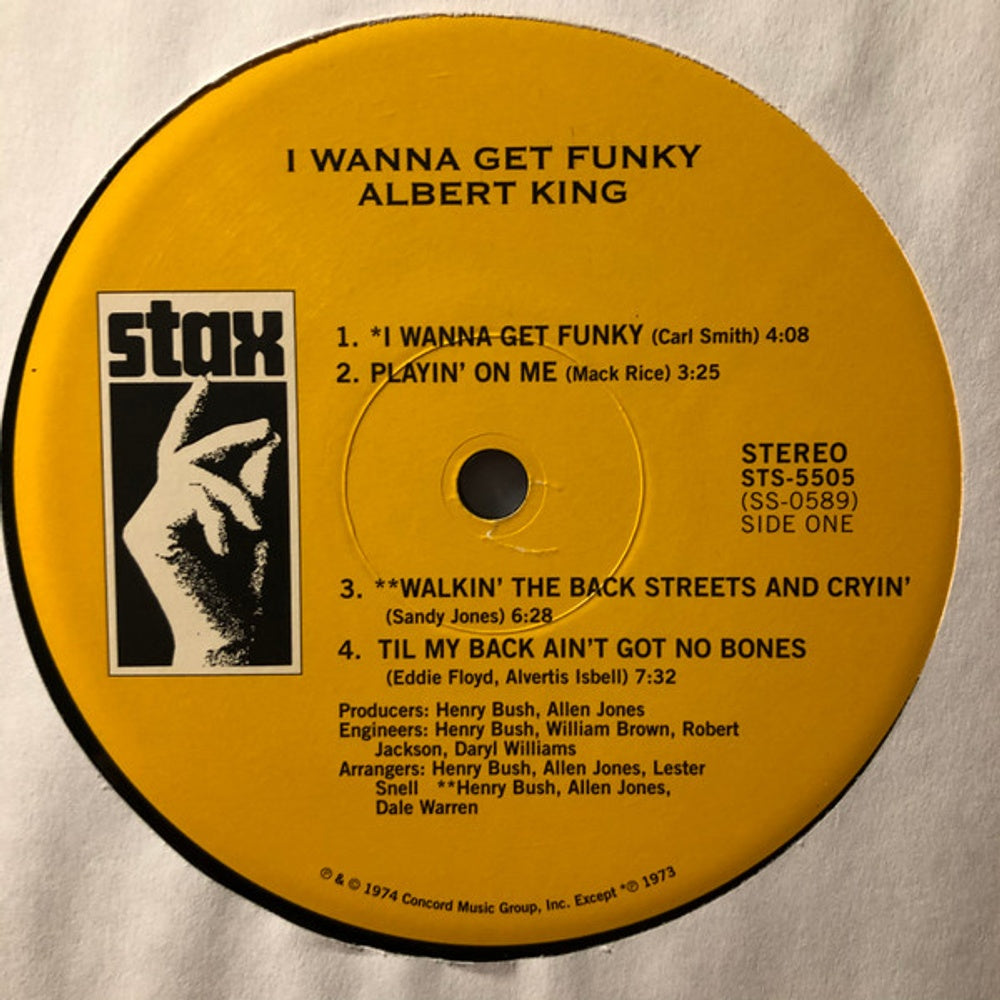 Label Disc: Albert King – I Wanna Get Funky Vinyl LP | Relix