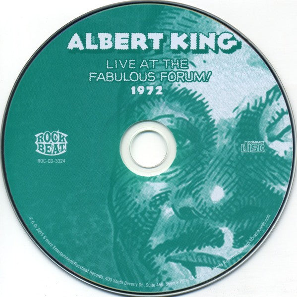 Label Disc: Albert King – Live Fabulous Forum 1972 CD | Relix