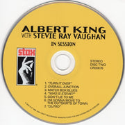 Label Disc: Albert King, Stevie Ray Vaughan – In Session (Deluxe Edition CD) CD | Relix