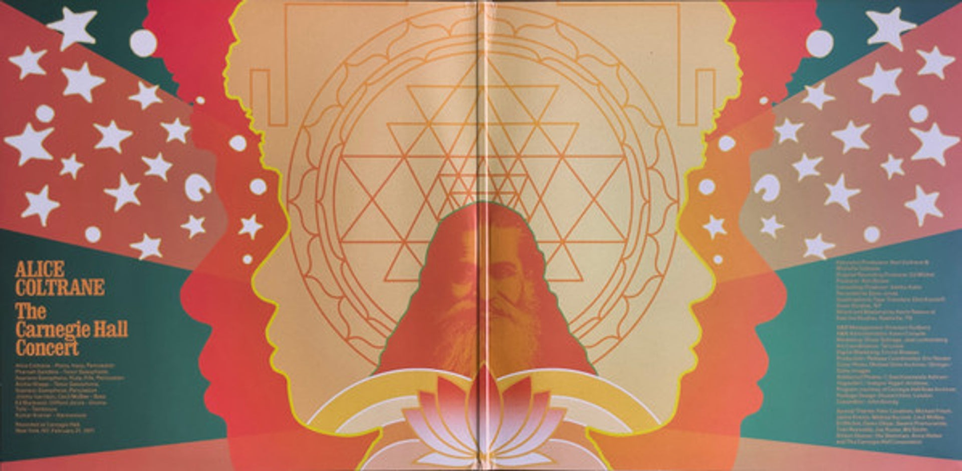 Label Disc: Alice Coltrane – Carnegie Hall Concert Vinyl LP | Relix