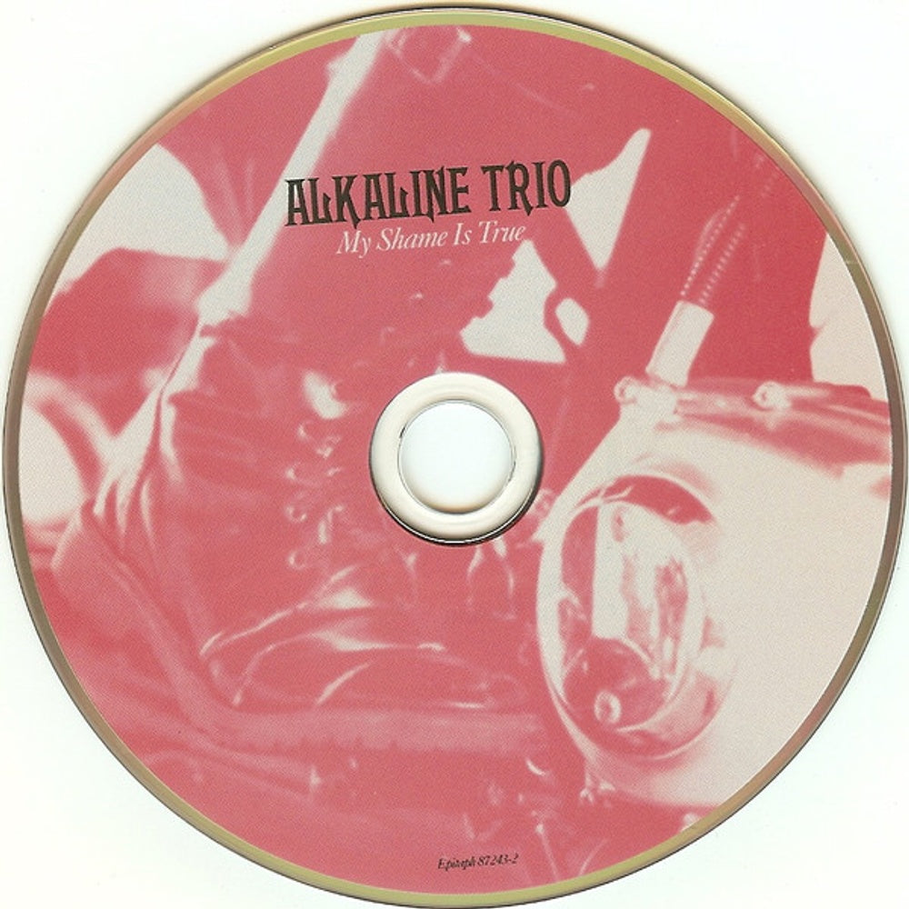 Label Disc: Alkaline Trio – My Shame Is True (CD) CD | Relix