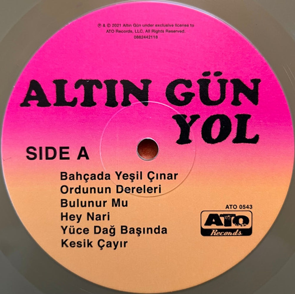 Label Disc: Altin Gun – Yol (Colored, Gol LP Vinyl) Vinyl LP | Relix