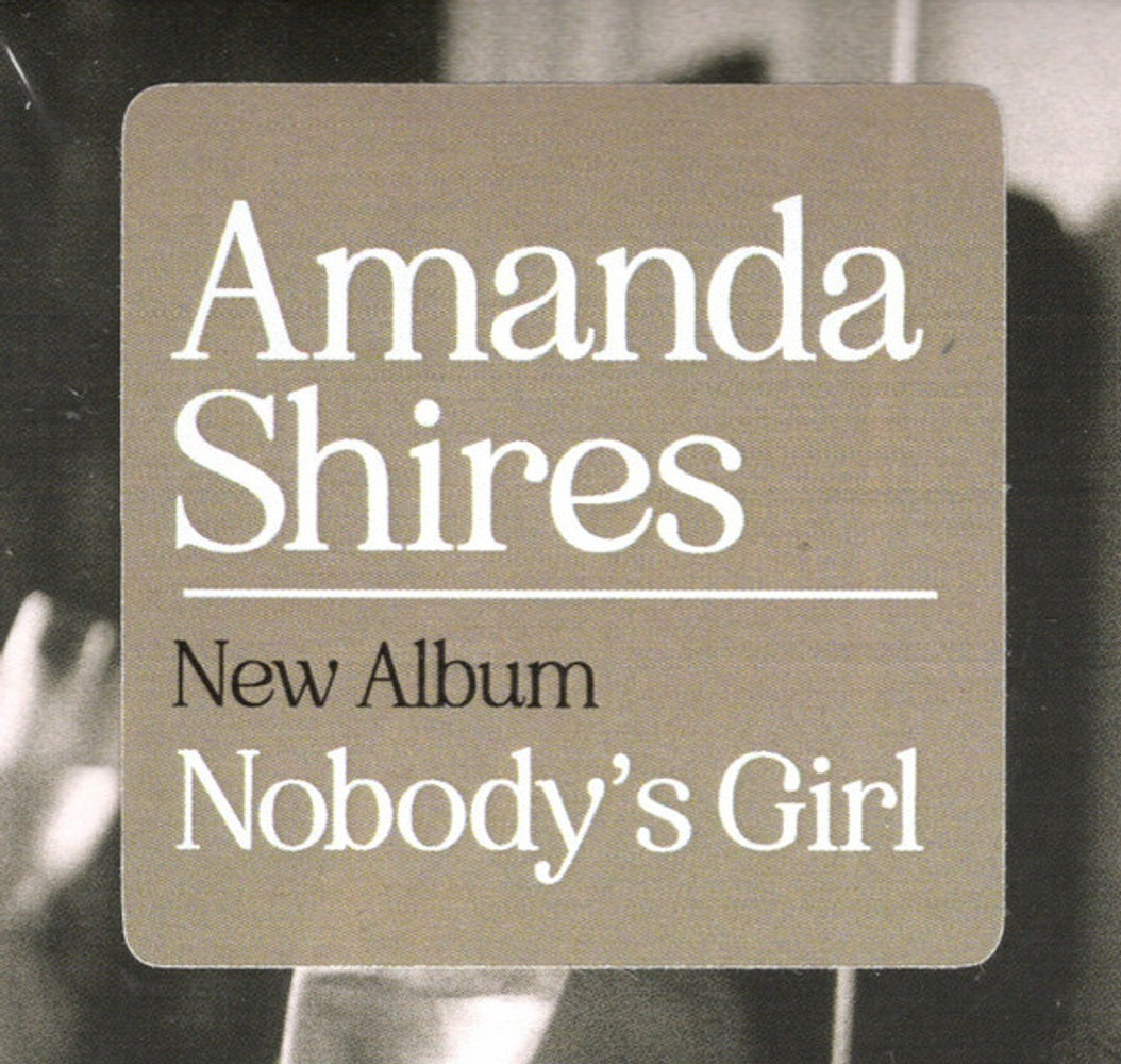 Label Disc: Amanda Shires – Nobody's Girl CD | Relix