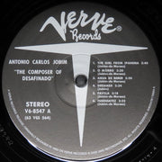 Label Disc: Antonio Jobim  Carlos – Composer Of Desafinado, Plays (Verve Vault Series LP Vinyl) Vinyl LP | Relix