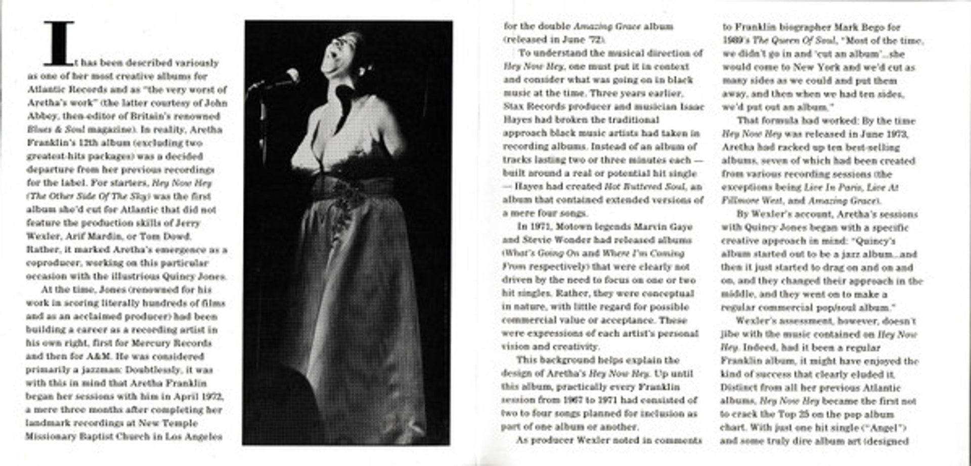Label Disc: Aretha Franklin – Hey Now Hey CD | Relix