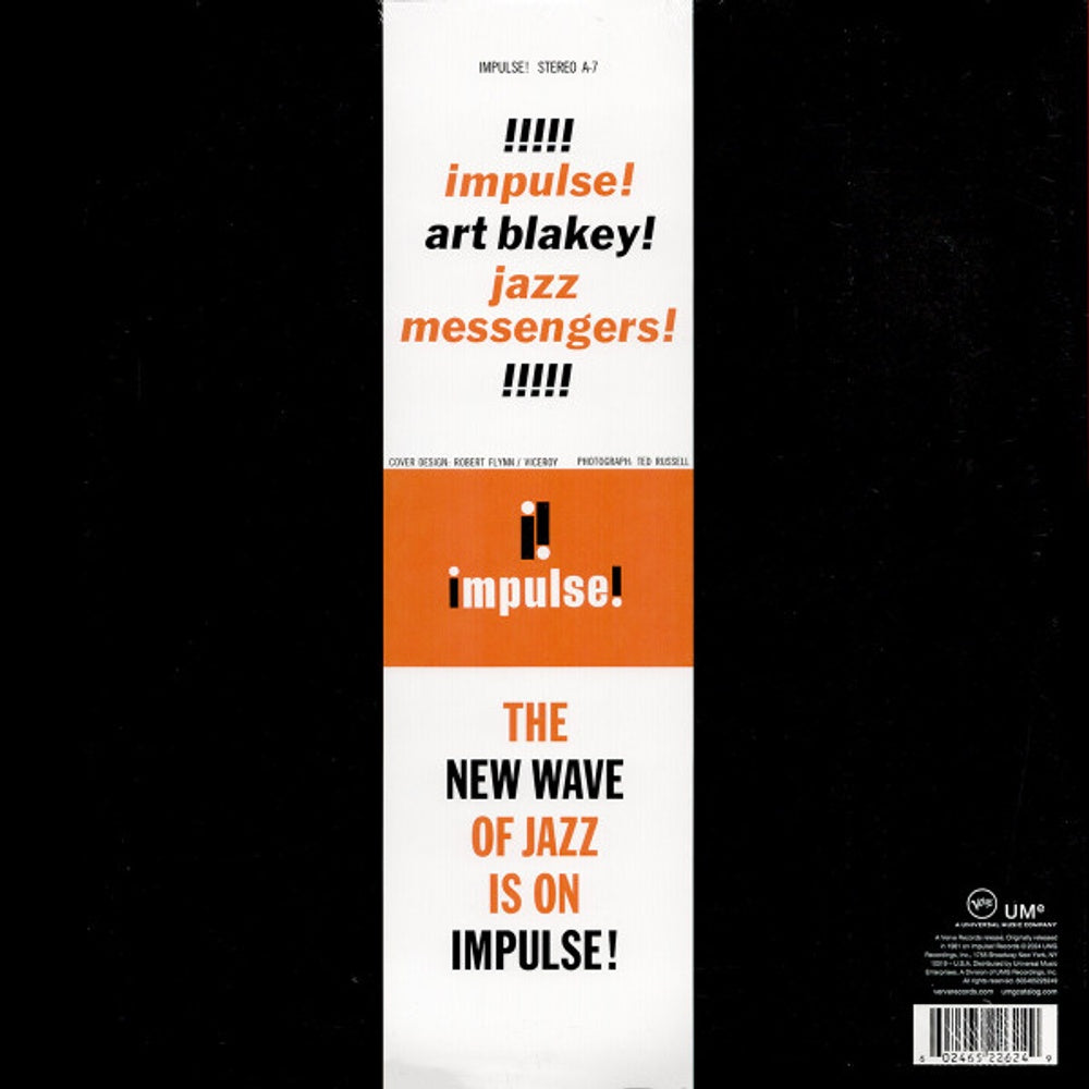 Label Disc: Art Blakey  & The Jazz Messenger – Art Blakey The Jazz Messengers (Verve By Request LP Vinyl) Vinyl LP | Relix