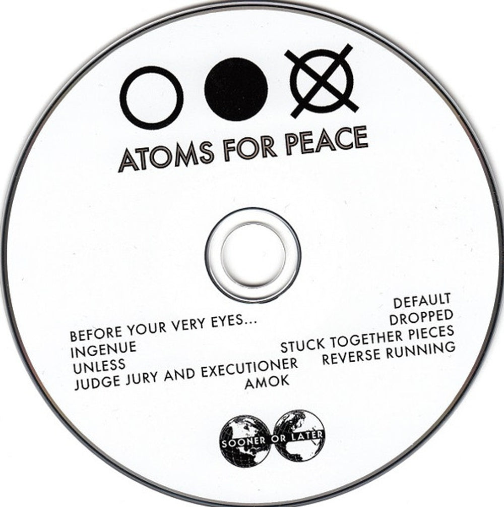 Label Disc: Atoms For Peace – Amok CD | Relix