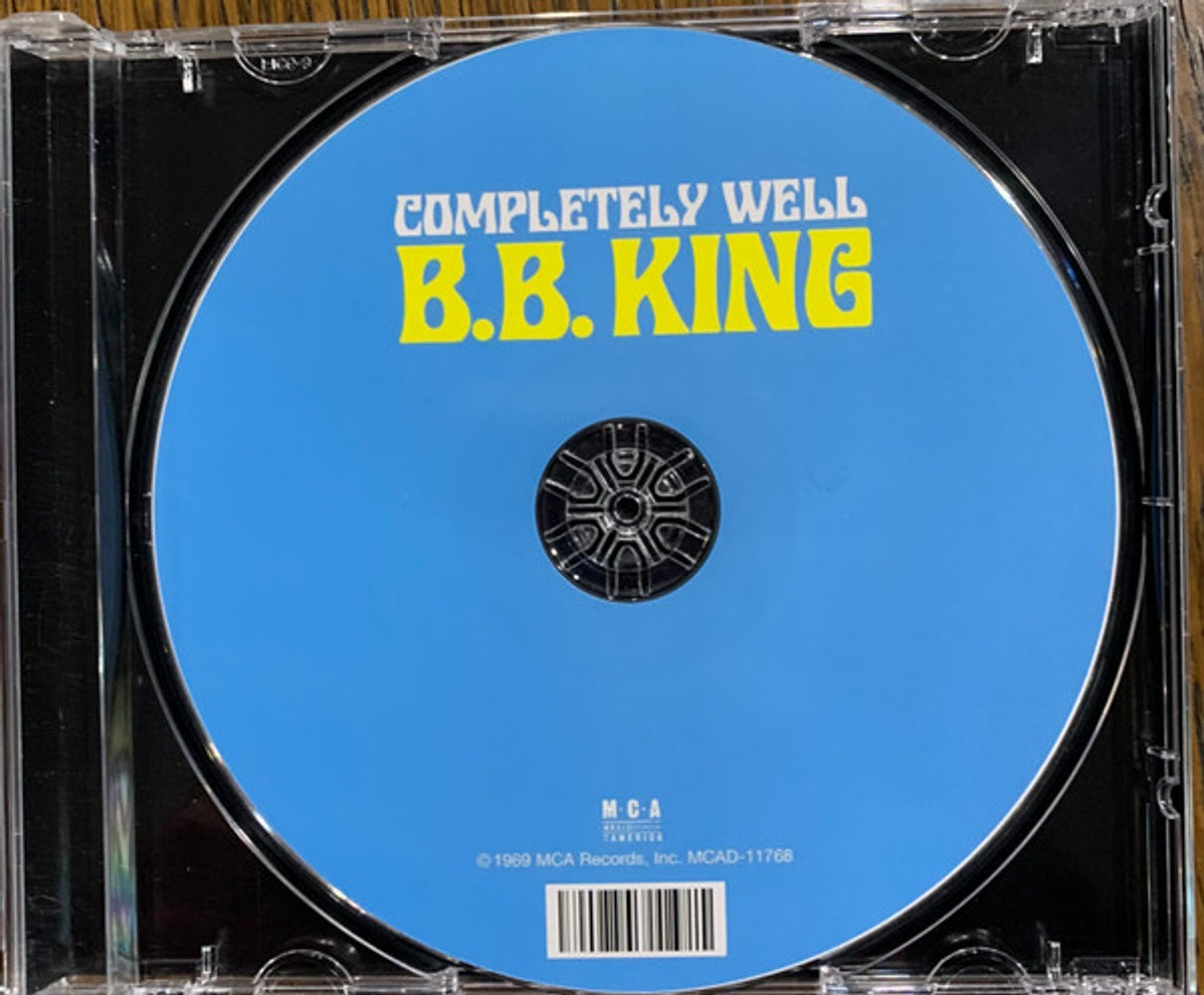 Label Disc: B.B. King – Completely Well (Remastered CD) CD | Relix