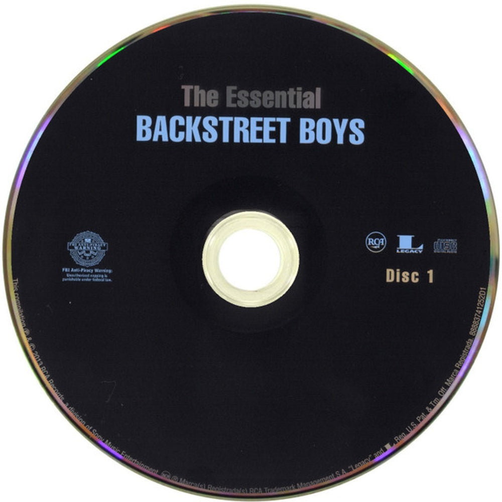 Label Disc: Backstreet Boys – The Essential Backstreet Boys CD | Relix