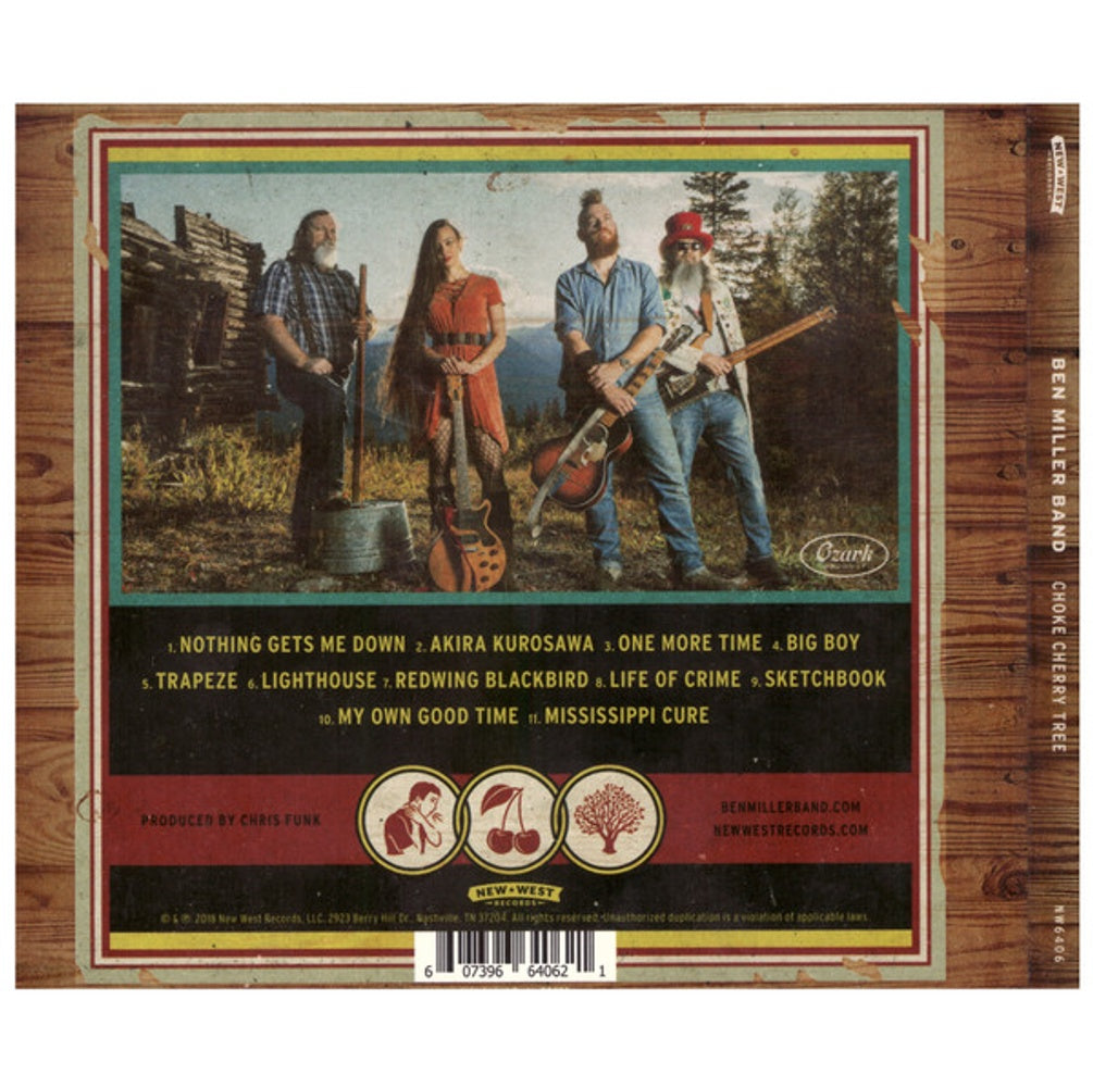 Label Disc: Ben Miller Band – Choke Cherry Tree CD | Relix