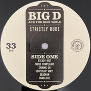 Label Disc: Big D and The Kids Table – Strictly Rude (Limited Edition Black/White LP Vinyl) Vinyl LP | Relix