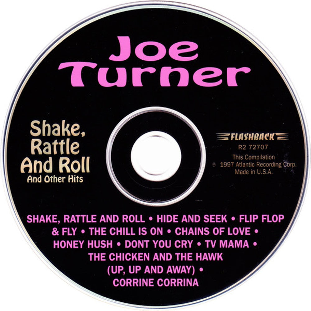 Label Disc: Big Joe Turner – Shake Rattle & Roll & Other Hits (RHFL CD) CD | Relix