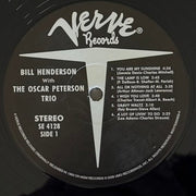 Label Disc: Bill Henderson – Bill Henderson With Oscar Peterson (Verve By LP Vinyl) Vinyl LP | Relix