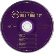 Label Disc: Billie Holiday – Great Women Of Song: Billie Holiday CD | Relix