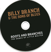 Label Disc: Billy Branch & The Sons of Blues – Roots And Branches - The Songs Of Little Walter CD | Relix