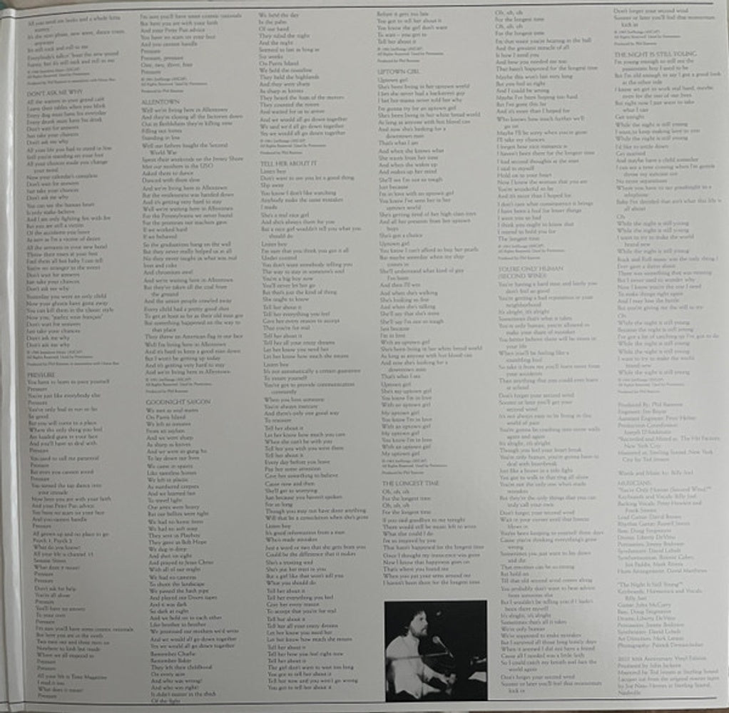 Label Disc: Billy Joel – Greatest Hits Volume I & II Vinyl LP | Relix